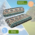 thumbnail image 5 of Jeiento Southwest Aztec Golf Cart Seat Covers Set Running Horse 2 Piece Universal Golf Cart Seat Cover 2 Passenger Seats Protective Cover Elastic Fabric, Keeps Your Seat Cool and Clean, 5 of 7