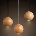 thumbnail image 1 of Loft Suspension en Bois Décoration de Bar Lustre, 1 of 5