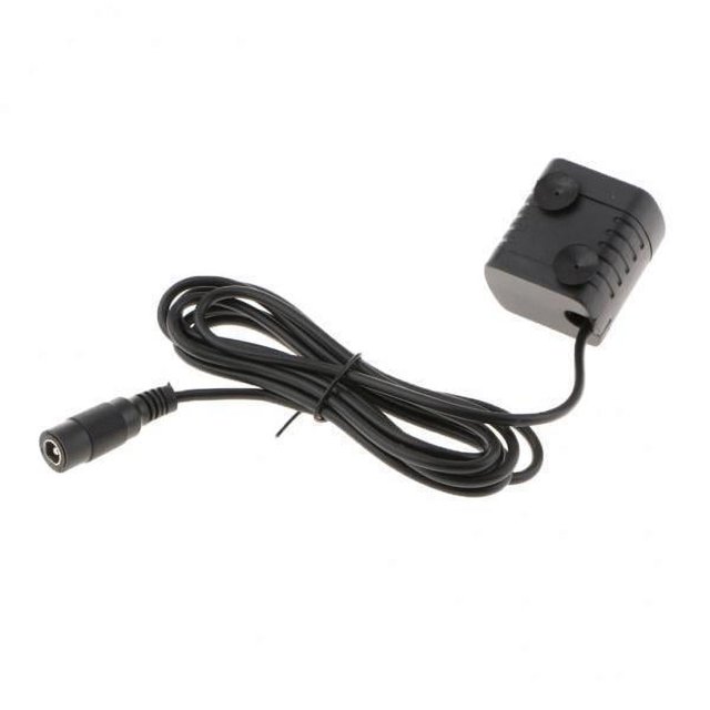 GUOOL 2x Micro Submersible Pump Mini Tank Aquarium Water Exchanger Pump with Suction Cups