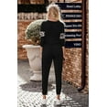 thumbnail image 3 of PRETTYGARDEN Women's Color Block 2 Piece Tracksuit Crewneck Long Sleeve Tops Long Sweatpants Outfits Lounge Sets, 3 of 8