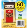 thumbnail image 6 of Snyder's of Hanover, Mini Pretzels, Individual Packs, 60 Ct, 6 of 8