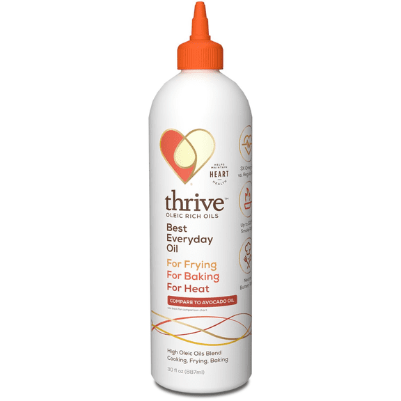 Thrive Oleic Rich Cooking Oil Blend - 30 fl oz Squeeze Bottle, 1 Pack