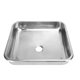 thumbnail image 4 of Fregadero de cocina, Fregadero Cuadrado RV 304 Acero inoxidable 13 x 13 x 3.1 Pulgadas para autocaravana, 4 of 7