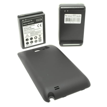 Yn4l 5000mah Extended Battery For Samsung Galaxy Note Gt N7000