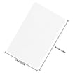 thumbnail image 2 of DEEPCRAFF 100Pcs White PVC Blank Business Card Stock Double Side Printable Plastic Cards for Decoration, 2 of 8