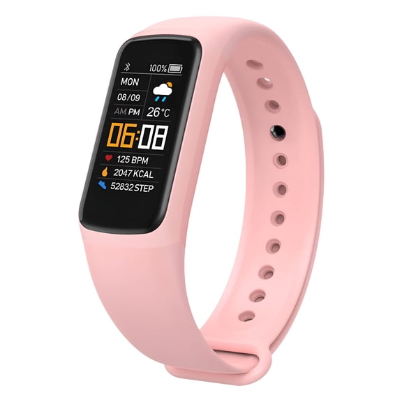 GJX Smart And Fitness for Men And Women | Elegant Women'S Health Watch | Smart Notifications Pedometer Heart Rate Pressure Message Reminder Smart Expert Bracelet Smart Watch Slim Smart Watch