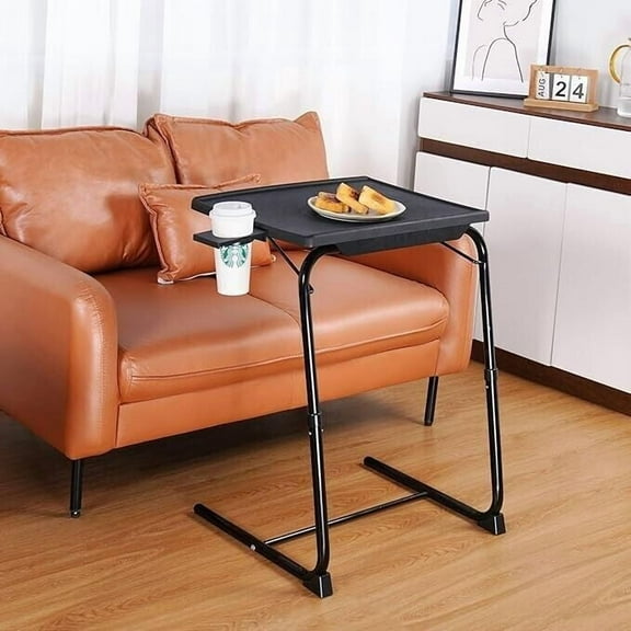 XgoodX Portable Office Laptop Desk Folding Adjustable Table Cart Computer Mobile Stand