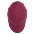 thumbnail image 7 of DALIX Custom Embroidered Hats Dad Caps LOVE Stitched Logo Hat in Maroon, 7 of 7