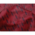 thumbnail image 4 of oneOone Silk Tabby Fabric Abstract Ikat Printed Fabric 1 Yard 42 Inch Wide, 4 of 4