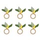 thumbnail image 1 of 6 Piezas Anillo de Servilleta de Planta LimóN SimulacióN,Hebilla Comida Fruta,Modelo de Hotel,Anillo Servilleta para HabitacióN, Hebilla Servilleta,Suministros para Fiestas, 1 of 1