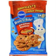 Pillsbury Ready To Bake! Peanut Butter Reese's Mini Pieces Cookie Dough, 16 Oz.