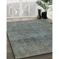 thumbnail image 2 of Ahgly Company Indoor Square Abstract Gunmetal Gray Abstract Area Rugs, 8' Square, 2 of 6