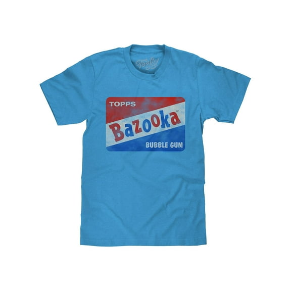 Tee Luv Bazooka Bubble Gum Vintage Candy Logo Shirt (Men's) (M)
