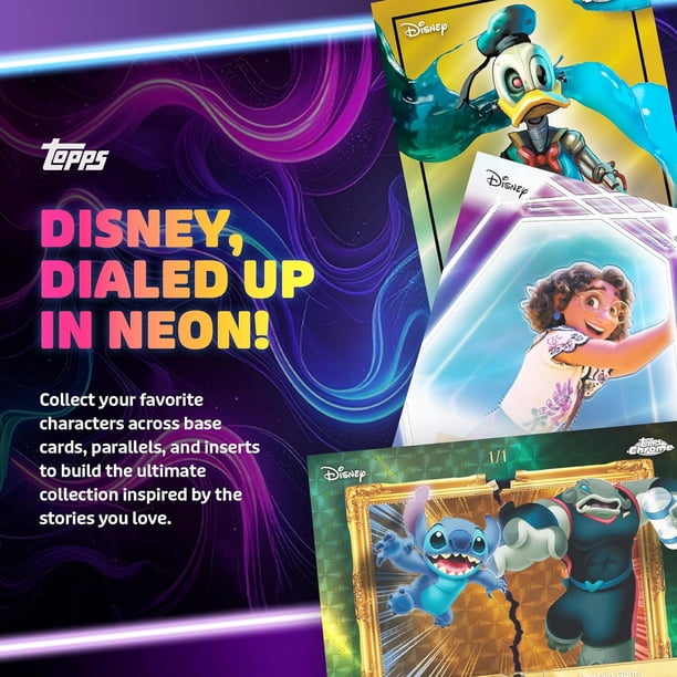 26 TOPPS DISNEY NEON VALUE BOX - Walmart.ca