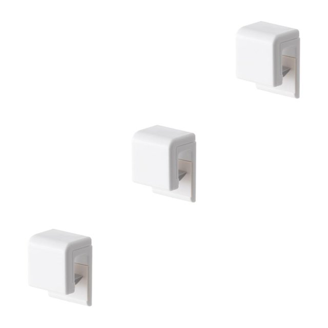 Bewildely Wall Mounted Toothpaste Clip Self Adhesive Cream Holder Punch-free Storage Cleaning Rack Multi-purpose Organizer Toiletries Type1 NO1