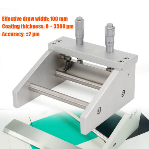 Lab Doctor Blade Coating Machine Film Coater With 100mm Doctor Blade