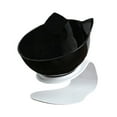 thumbnail image 2 of Fiudx Comedero Lento para Perros, con Protección para La Columna, Material de Policarbonato Transparente, Base Antideslizante, Inclinación para Comer Fácilmente, Multiusos, Fácil de Limpiar, Tamaño 1, 2 of 3