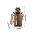 thumbnail image 3 of Water Filter Bottle - Ideal for Survival, Camping, Hiking, Backpacking, and Emergency - Portable&Reusable Water Bottle with Strap, 3 of 6