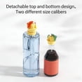thumbnail image 5 of Kids Water Bottle Conversion Cap, Spill-Proof Portable Sippy Spout Lid with Straw, 5 of 6