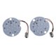thumbnail image 1 of 1 Pair 3 Motorcycle LED Touring Turn Signal Lights 1156 Fit for most 1986-2013 Harley models with 2 screw lenses, 1 of 4
