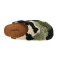 thumbnail image 3 of Soda Shoes Women Super Soft Faux Fur Fuzzy Fluffy Close Toe Slide in Slipper EMOTION-S Camouflage Camo 8, 3 of 5