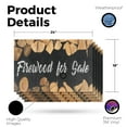 thumbnail image 2 of Firewood For Sale Vinyl Decal 5 Pack of 18 Inch x 24 Inch Weatherproof Heavy-Duty Adhesive Backing | Affordable Pricing, Freshly Cut, Outdoor Display | Made in USA, 2 of 6