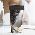 thumbnail image 6 of Uemuo Daisy Guinea Pig Print Carry Insulated Coffee Mug, Travel Mug with Hidden Handle, Insulated Coffee Flask, Leak-proof Travel Mug Insulated Mug for Office, 6 of 8