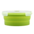 thumbnail image 1 of Conteneur Alimentaire 800ml Rond en Silicone Bento Boîte à Lunch Conteneur de Stockage de Nourriture Conception à l'Épreuve du Temps, 1 of 8