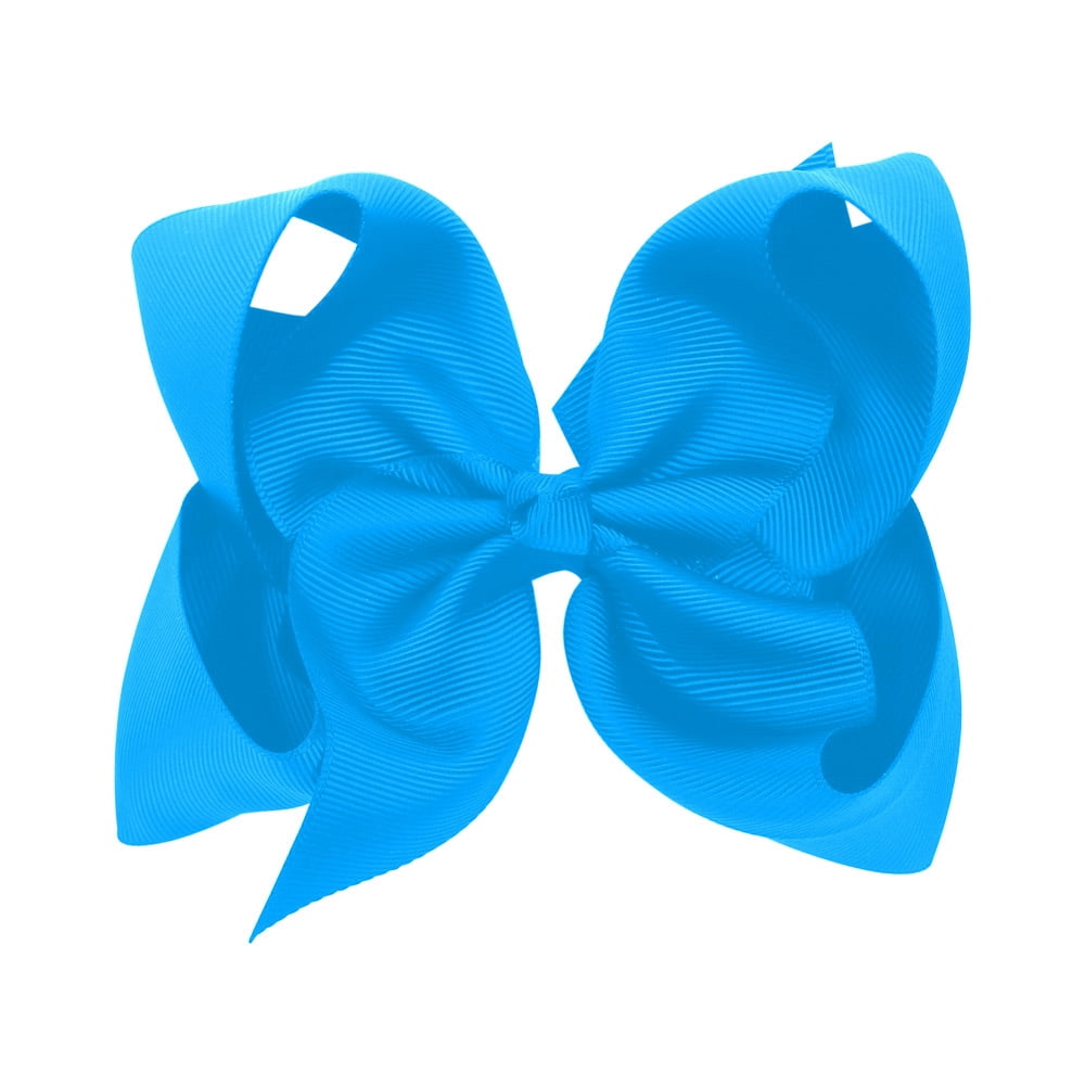 Yoyauz Hair Accessories For Girls 30 Colors 6 Inch Grosgrain Ribbon Hair Accessories Bow Clip Crocodile Clip Hair Clips Hair Accessories Back To School Party Photography Christmas Travel（1PC）