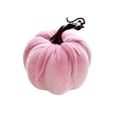 thumbnail image 7 of Beige Velvet Pumpkin Decoration 5 Inch, Plush Fabric Fall Decor for Home, Reusable Neutral Halloween & Thanksgiving Table Centerpiece, Shelf Sitter & Wreath Filler, Safe for Kids, 7 of 7