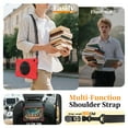 thumbnail image 3 of For Samsung Galaxy Tab A11+ 2025/Tab A9+ 2023 Case 11 inch (SM-X310/X315/ SM-X210/X216), 360 Hand Strap, Shoulder Strap, Kickstand, Rugged Drop Protection, Red, 3 of 6