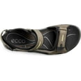 thumbnail image 4 of Men's ECCO Yucatan Sandal 69564 Tarmac/Moon Rock Oil Nubuck/Textile 49 M, 4 of 6