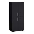 thumbnail image 3 of DEPOT E-SHOP Nash Armoire Wardrove 70" H, Double Doors, 6 Shelves, 2 Hanging Rods, 3 of 6
