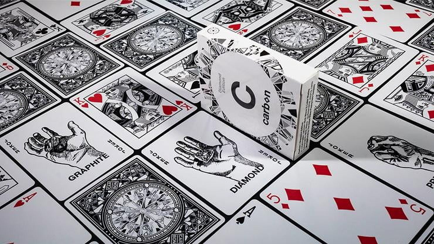 Carbon Diamond Impossible Bottle Playing Cards by Nick Nisco and Luke Wadey
