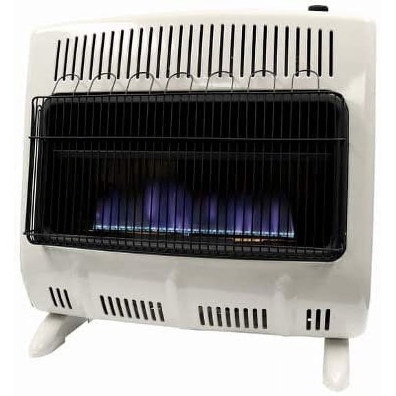 Enerco Wall Heater F299330 Vent-Free - 30,000 BTU, White, For 1,000 Sq Ft, Adjustable - 1 Pack