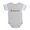 Heather Gray, variant on CafePress - Delaware Rbw Txt - Cute Infant Baby Football Bodysuit