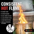 thumbnail image 3 of El Fuego Wax Fire Pit - Lights in Seconds for Instant Heat with No Wood Smoke. Low Maintenance, The Ultimate in Convenience - The Original, 3 of 9
