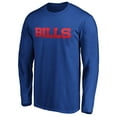 thumbnail image 2 of Men's Royal Buffalo Bills #1 Dad Long Sleeve Team Logo T-Shirt, 2 of 3