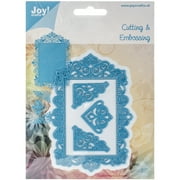 Joy! Crafts Cut & Emboss Die-Frame/3 Corners, To 4.5"