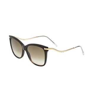Jimmy Choo Rectangular Sunglasses Olye 08M70 Brown-Nude/Gold 