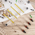 thumbnail image 3 of 4Pcs Hydrometer Alcohol, Alcohol Meter for Distilling 0-200 Proof & 0-100 Tralle, Specific, 3 of 7