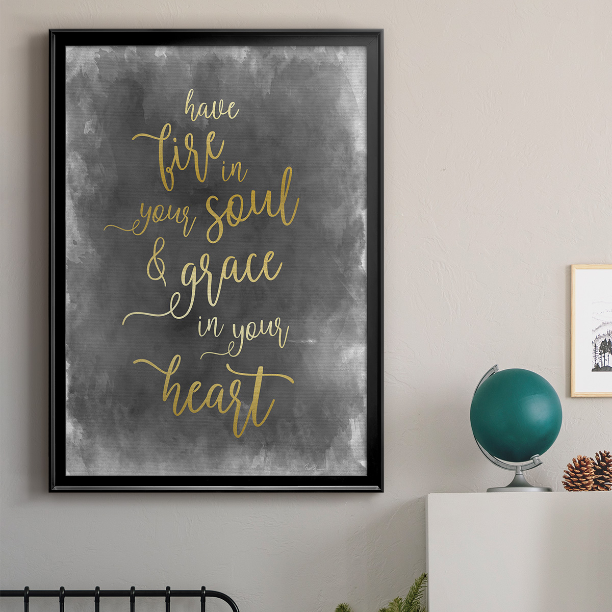 Fire in Your Soul Premium Classic Framed Print - Ready to Hang