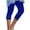 Blue, variant on YUANGUANST Women's Wide Leg Pants Leggings For Women Plus Size High Waisted Yoga Cropped Trousers 2025 Summer Gym Pants Business Work Casual Pants