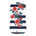 thumbnail image 4 of Plus Size Summer Womens Tops Fashionable Printed V-Neck Sleeveless, 4 of 5