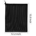 thumbnail image 2 of Bolsa de filtro para bomba de agua, bolsa de barrera para bomba de acuario para estanque, bolsa de malla para bomba grande, accesorios para el hogar (negro 41*31cm) ER, 2 of 5