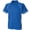 Royal/White, variant on Finden & Hales Kids Big Boys Piped Performance Sports Polo Shirt