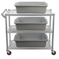 thumbnail image 3 of Platos de plástico Ggbin Commercial Bus Box/Lavabo, 13 L, paquete de 3, 3 of 6