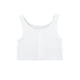 thumbnail image 1 of Jumpingount Carpeta de pecho plano para mujer, portátil, lavable, transpirable, Color sólido, Flexible, elástico, absorbente de sudor, chaleco, Ropa interior Blanco L, 1 of 6