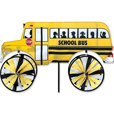 Premier Kites Accent Spinner - School Bus