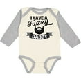 thumbnail image 3 of Inktastic I Have a Fuzzy Daddy Beard Boys or Girls Long Sleeve Baby Bodysuit, 3 of 5